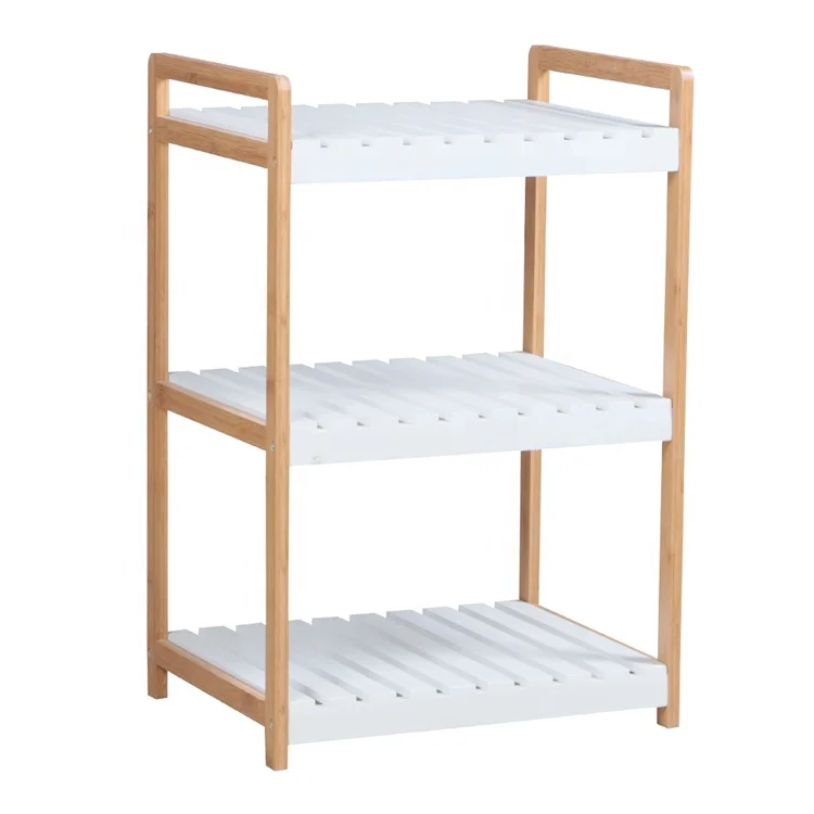 Горячая продажа деревянная полка для хранения Бамбуковая настенная полка