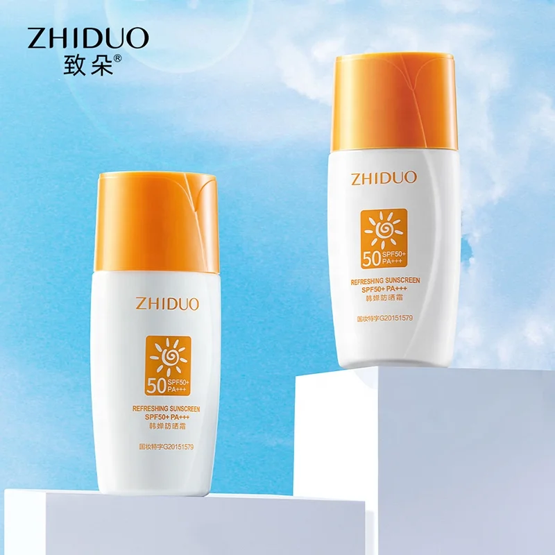 Sun Protect Tender Nourishing Sunscreen Private Label SPF 35 UV Sunblock Skin Whitening Dark Spot Removing Sunscreen