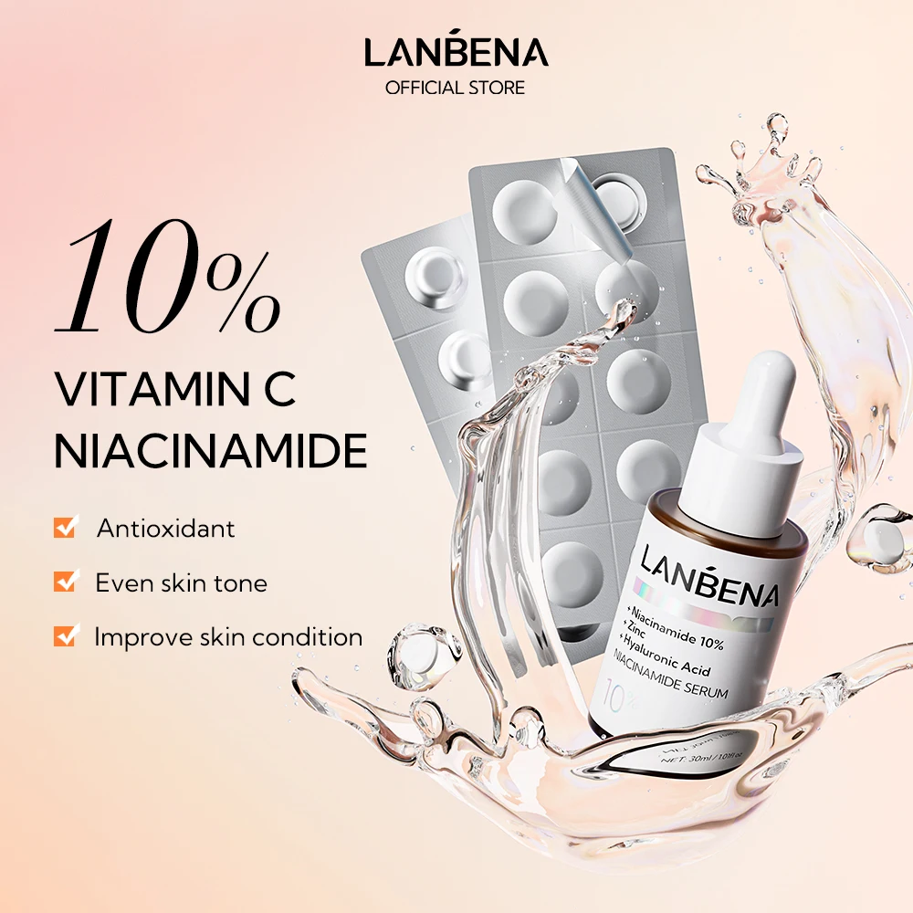 LANBENA Face Whitening Lightening Skin Moisturizer Anti Aging Dark Spot Corrector Remover Vitamin C Cream details
