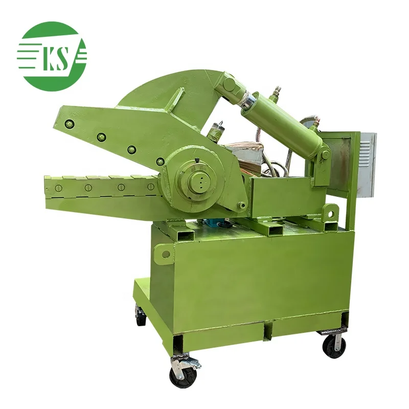 Keshang Hydraulic Mobile Small Hydraulic Shear Running Shearing Scrap Metal Machine manufacture