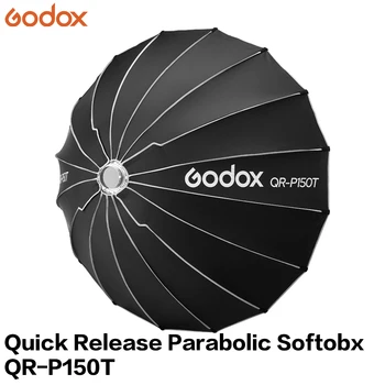 Godox Softbox Accessories QR-P150T 150CM Quickly Release Parabolic Softbox Video LED Light Live Broadcast Bowens Studio Flash detail image