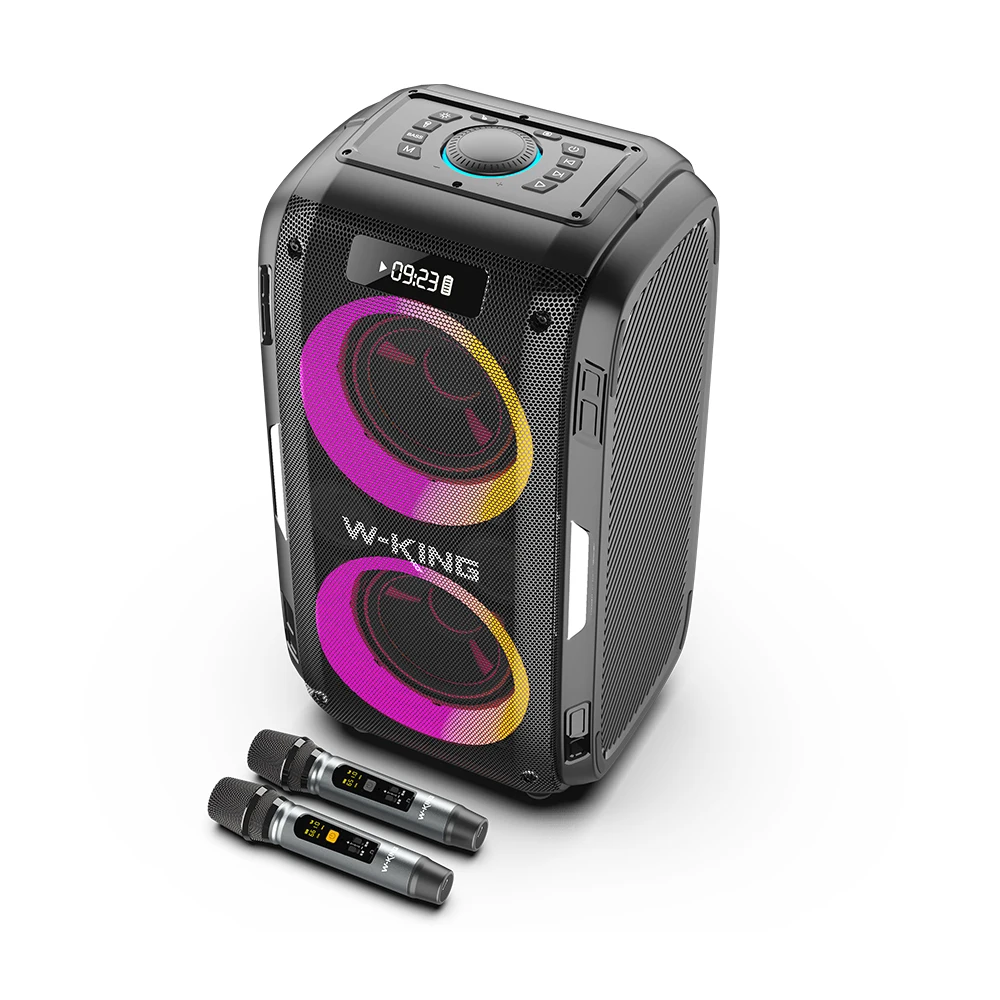 WKING パーティースピーカー W-KING 120W Portable Bluetooth Party Speaker with Lights