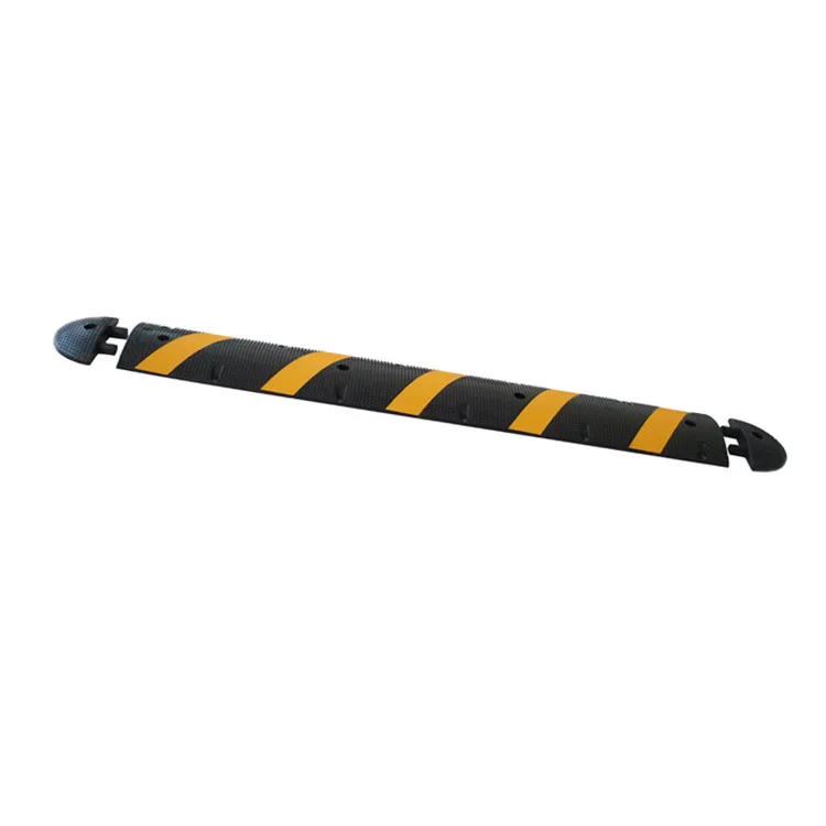 US standard 1830mm 72 inches 6 feet rubber sleeping policeman speed hump bump