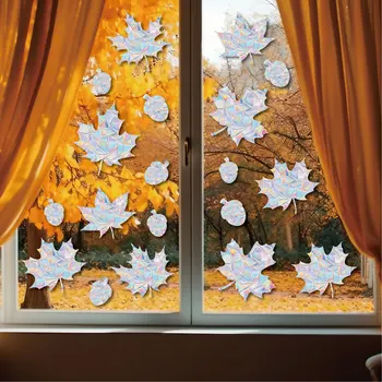 Halloween Window Sticker Colorful Living Room Holiday Party Decoration Glue-Free PVC Electrostatic Anti-Collision Sticker Cars