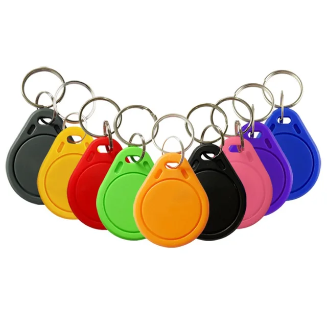 Non-writable Access Control Door Lock System 13.56Mhz Mifre IC Tags NFC Card Keychains