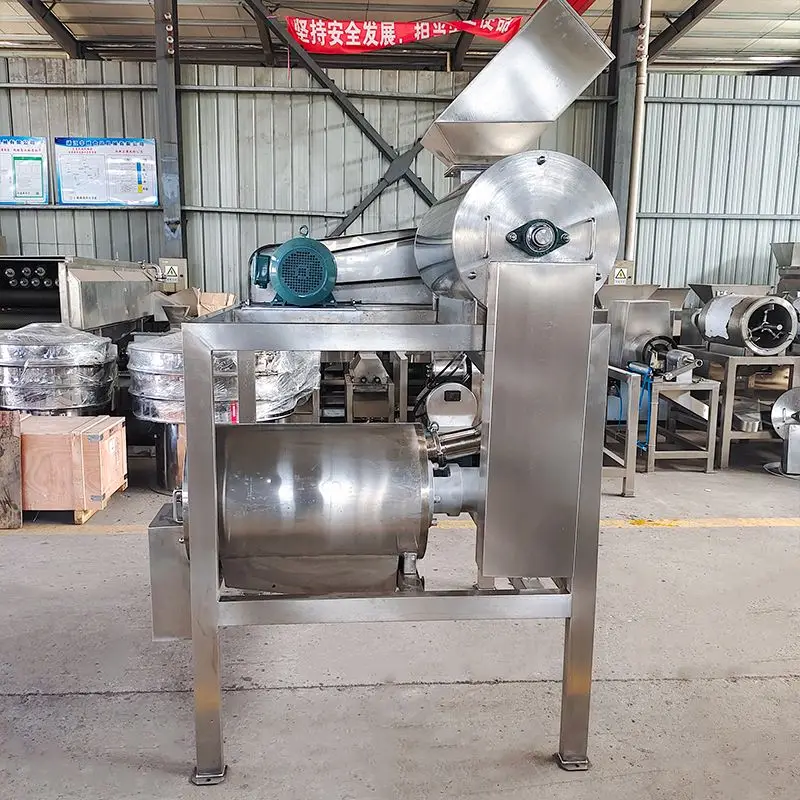 Aloe Vera Pulp Extraction Machine Bleach Cleaner Coconut Milk Juice Extracting Machine