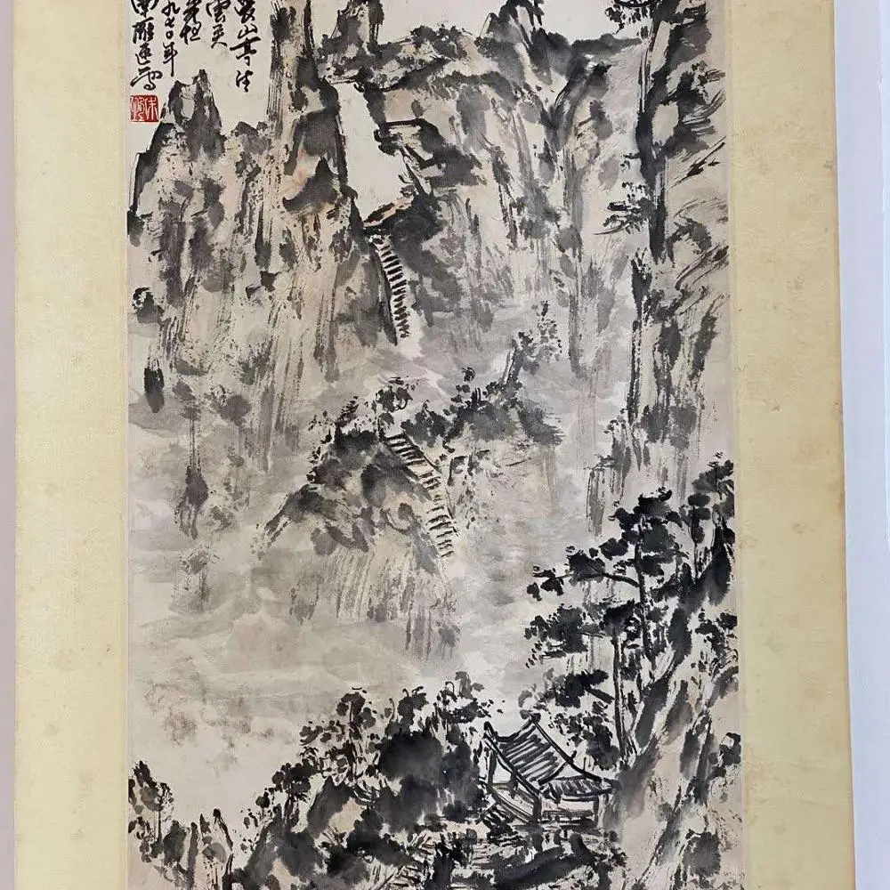 Handmade Original Famous Ancient Traditional Canvas Wall Art Watercolor Landscape Chinese Painting - Buy Chinese Painting,Traditional Chinese Painting,Watercolor Painting Product On Alibaba.com
