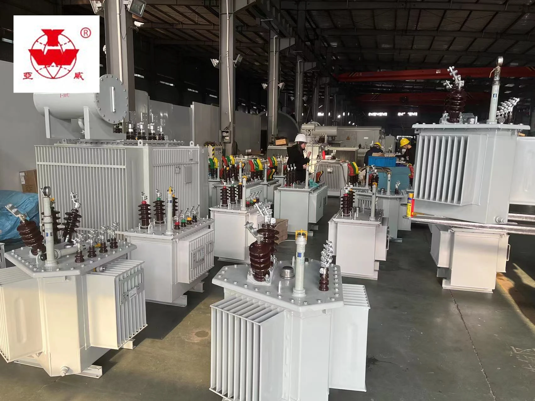 YAWEI Electrical Distribution transformers 3 Phase 10 KV/13.8kV to 0.4 KV Power Electrical Oil Immersed Transformer 500 Kva