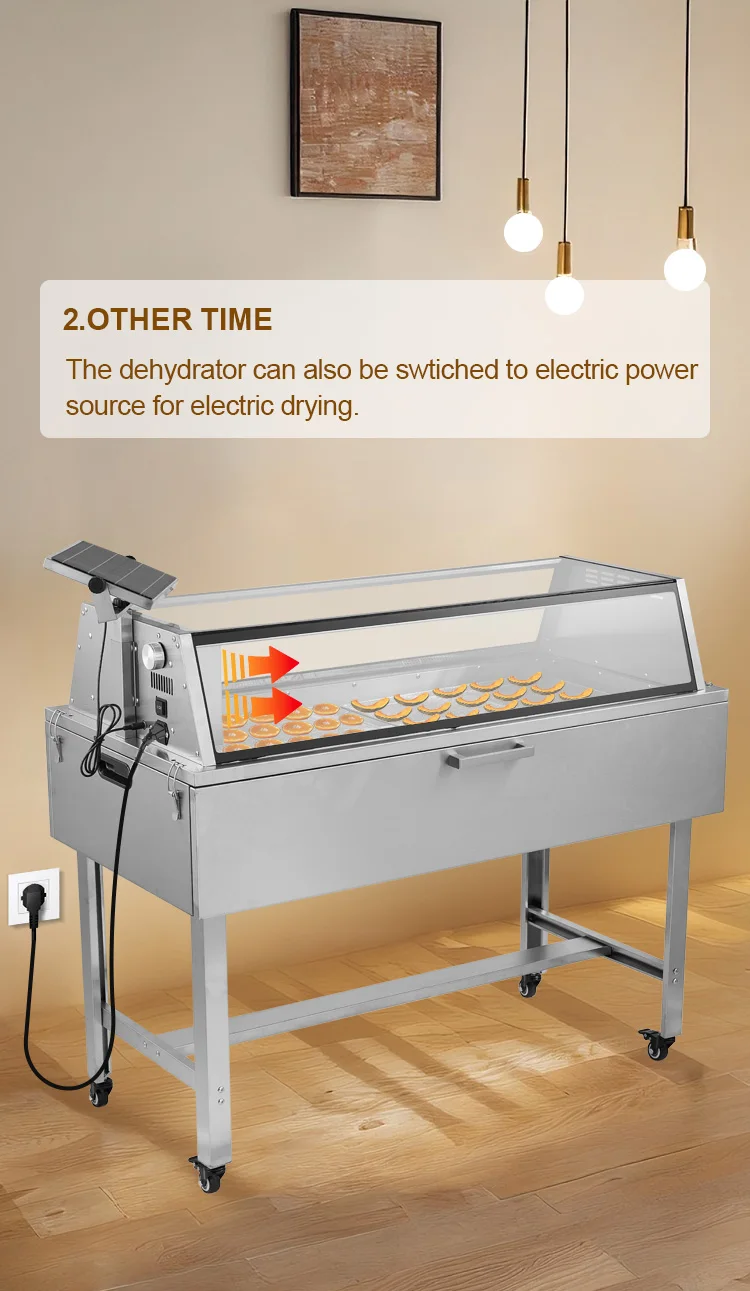 Solar Dryer Machine for Fruits, Vegetables, and Meat