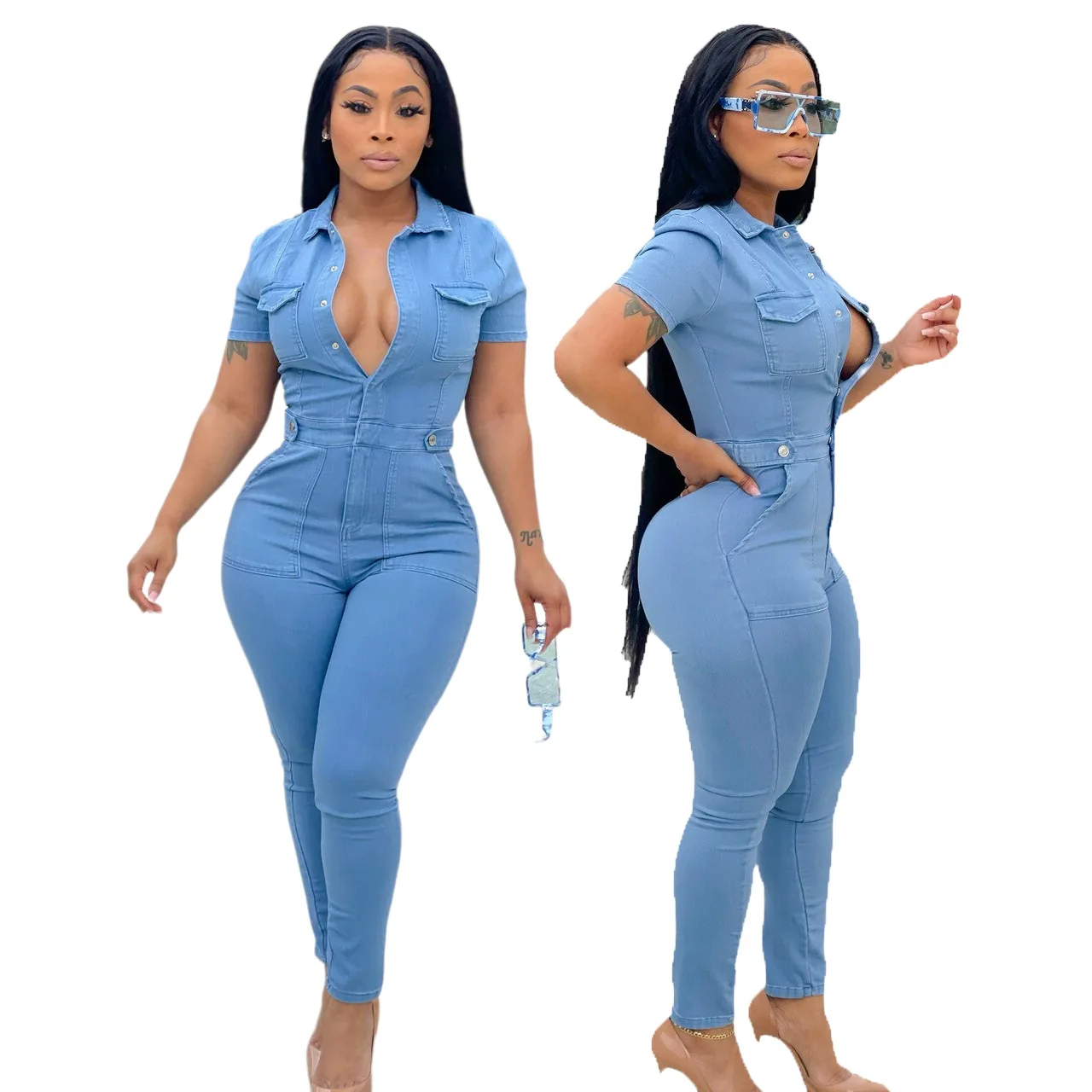 Buy Ladies Denim Jumpsuits,Womens Jeans 