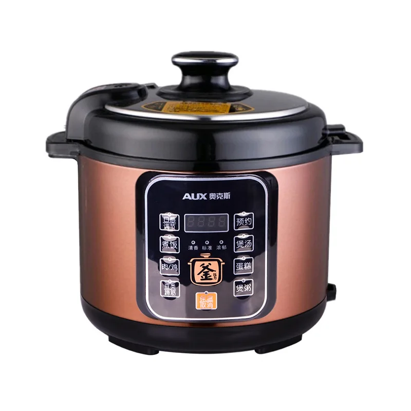 In stock Factory Direct Delivery 6L Non-Stick Coating Inner Pot Household Coocker Electric Pressure Cooker
