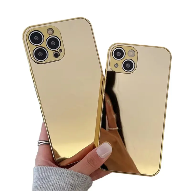 Real 24k Gold Plated Phone case for iphone 11 12 1314 15 16 ,for iphone 14  Pro Max Gold 24k Gold case Cover