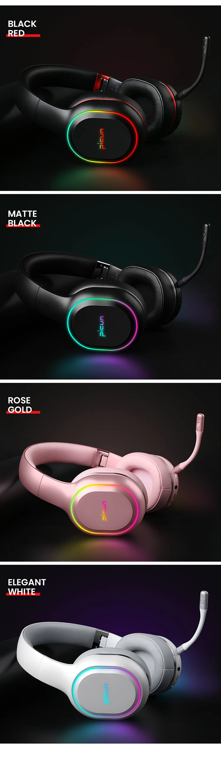 Phone Bluetooth Wireless Gaming Headset 