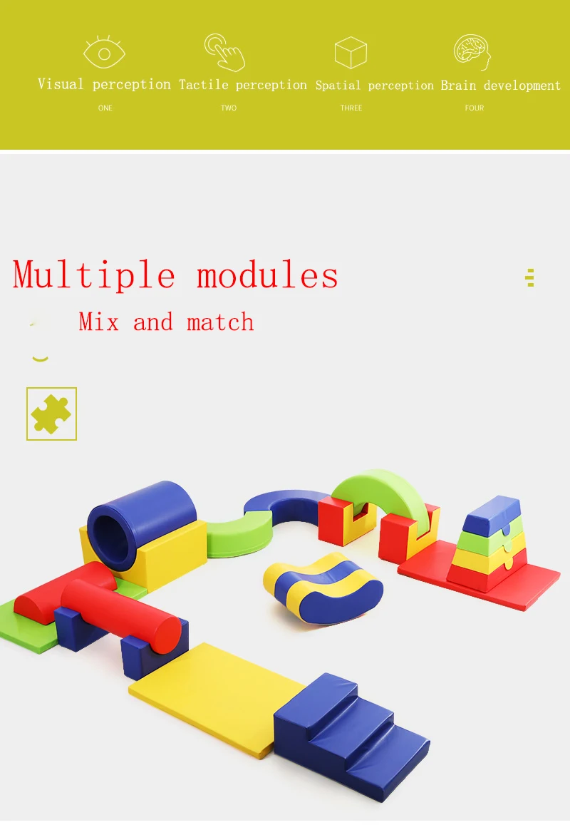 Newly Designed Party Entertainment Indoor Sensory Training Soft Play