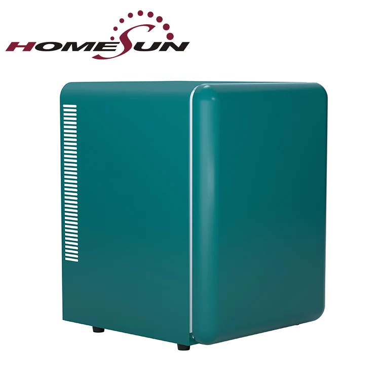 Custom Color 40L yellow retro fridge colorful design mini retro fridge