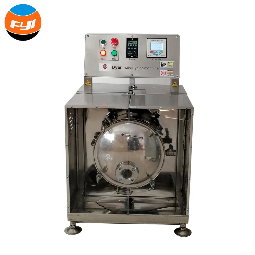 Textile Lab Dyeing Machine Manufacturer With Affordable Price Medium Batch Dyeing Machine ACCDYER-12L