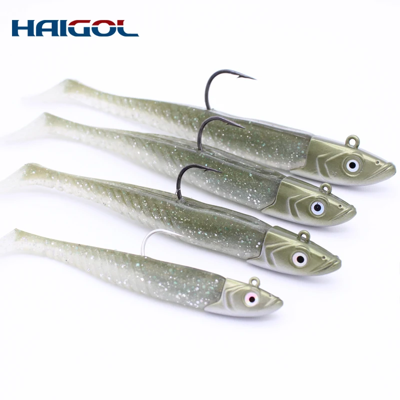 Fishing Lure 120mm 150mm 200mm Paint Printing Lure Paddle Tail