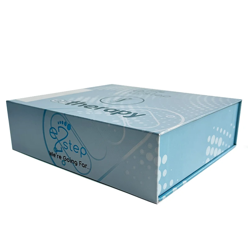 EU Hot Selling Luxury Handmade Lip Gloss Packaging Box White Flip Gift Coffrets UV Coating Embossing Custom Logo Cosmetic Boxes details