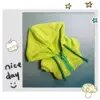 Labubu sweater suit fluorescent green