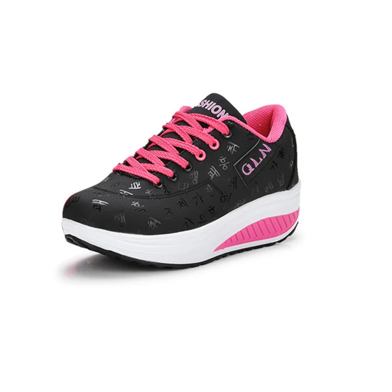 Дышащие женские спортивные тренировочные черные тонизирующие спортивные ботинки для девочек