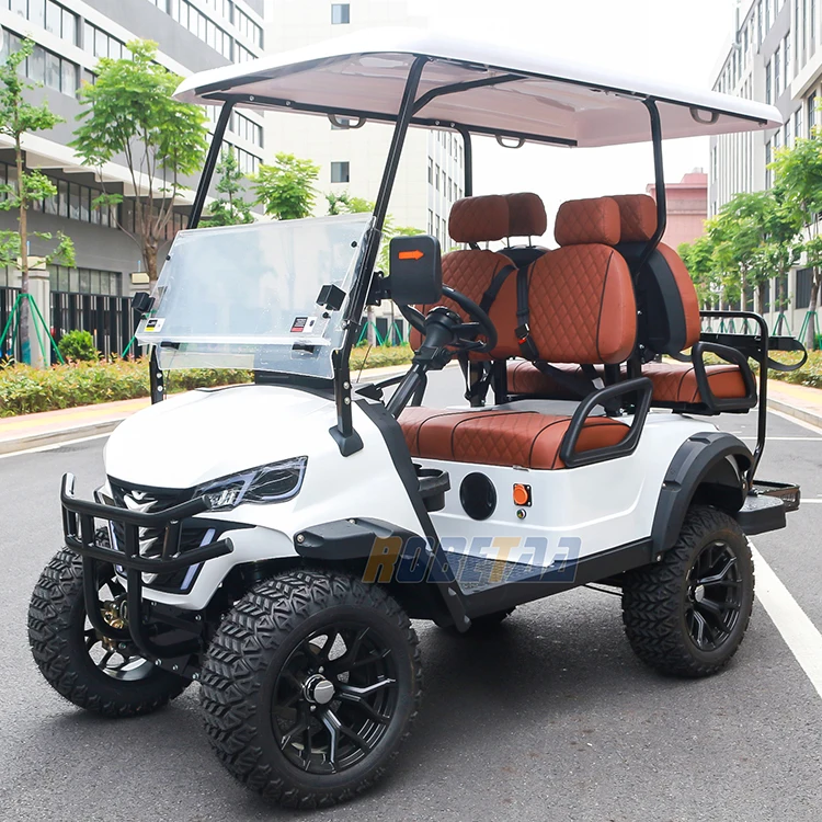 Hot Selling Gas 4 Seater Cheap Electric Golf Carts Buggy Electric Utv for Adults