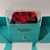 Tiffany blue box+red roses