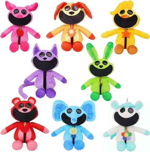 Smiling Critters Plush Toy Funny Smiling Critters Pillow Plush Catnap ...