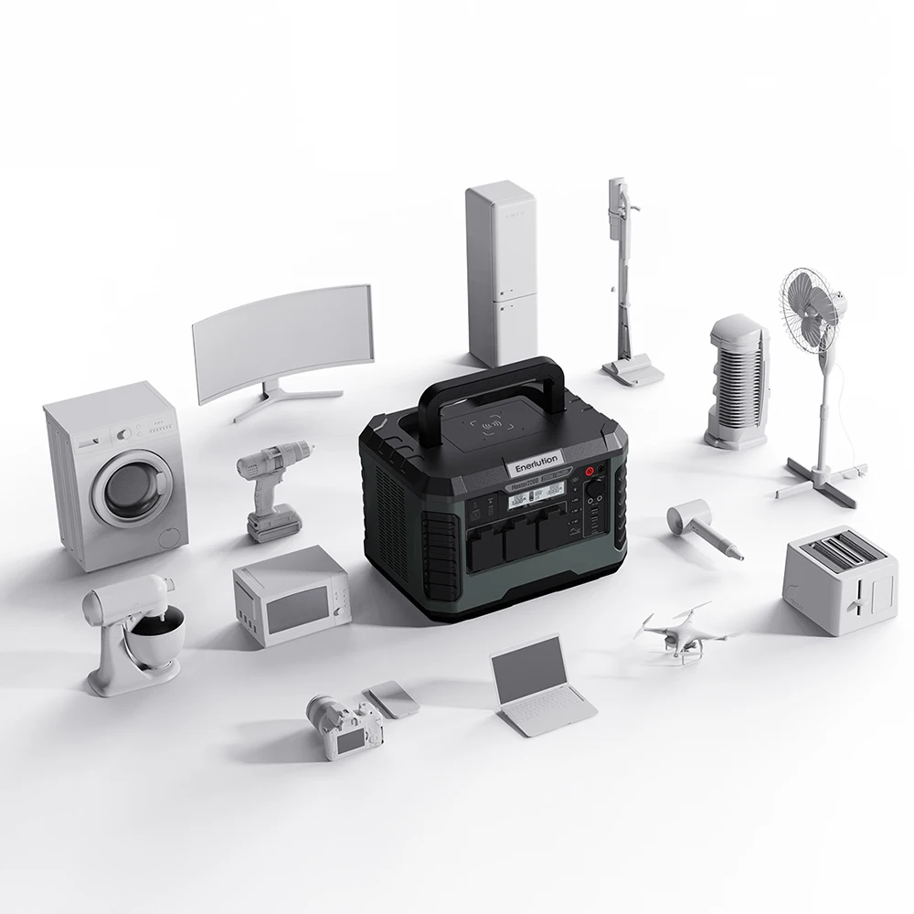 Enernova ETA 600W Portable Power Station - 288Wh LiFePO4 Battery