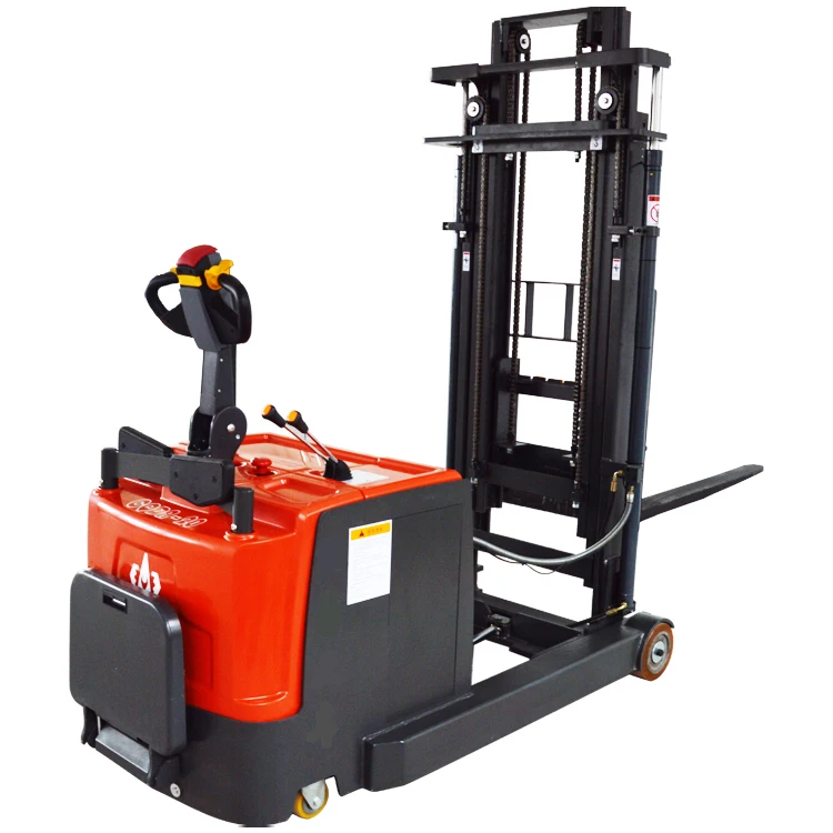 Load Capacity 2000 kg Forklift Counterbalanced Electric Reach Stacker DIDING Brand