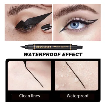 Timbro Per Eyeliner Alato Strumento Per Il Trucco Della Matita Per Occhi