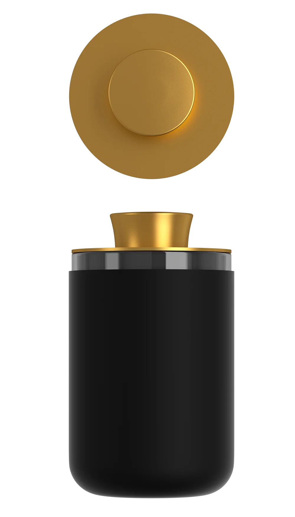 VA Grinder New Design Aluminum Glass Jar Stash Pro Water Odor Proof Herb Container with Free Laser logo