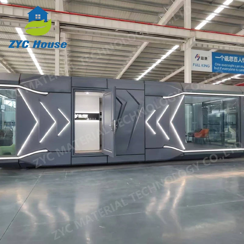 Rumah Modular Prefab Rumah Aluminium Pod Panas Penjualan Produk Terlaris dengan Harga Terjangkau Rumah Kapsul Mewah