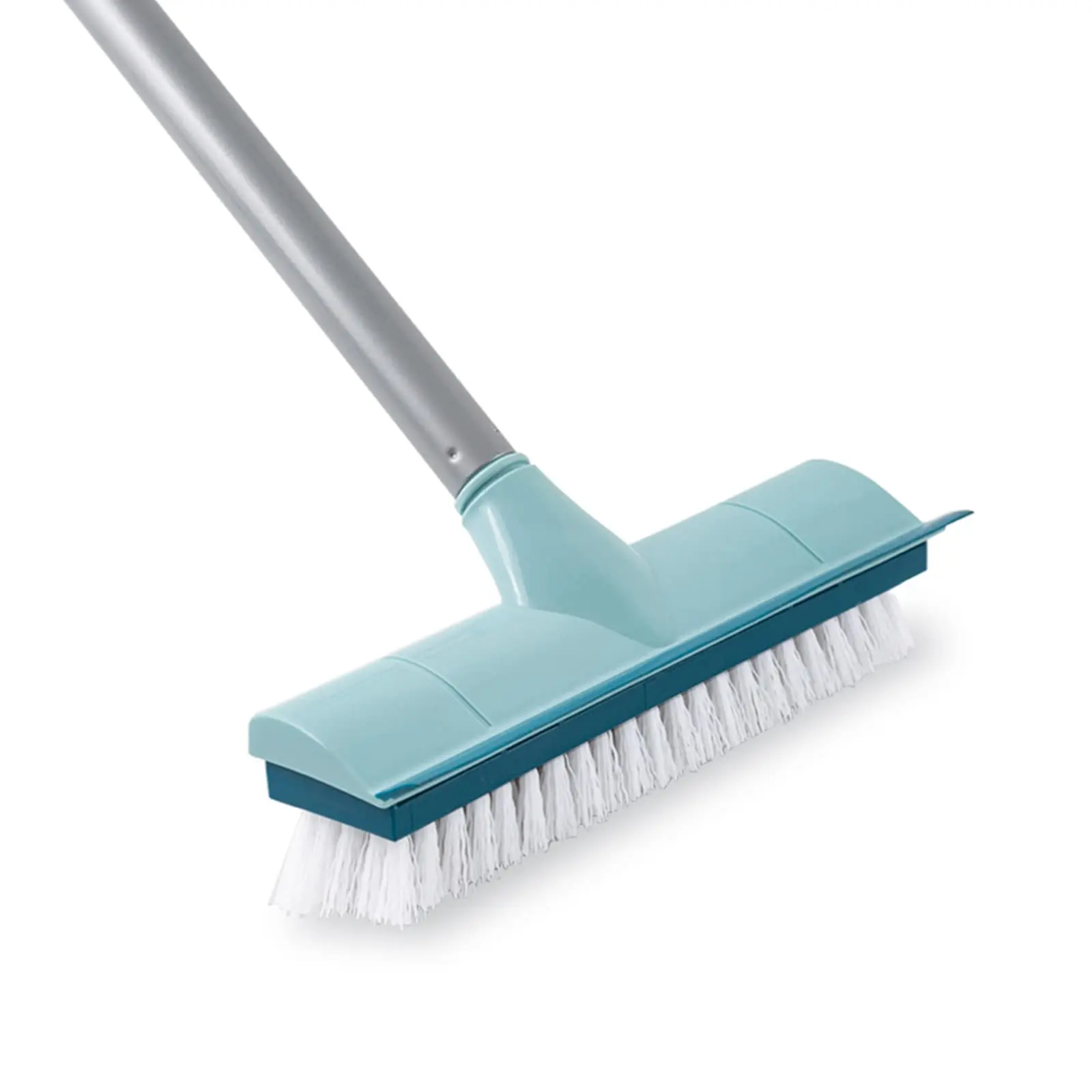 Source Floor Scrub Brush with Long Handle 50 Stiff 2 in 1 Scrape