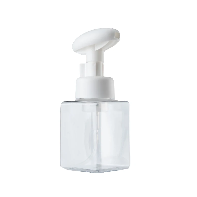 Wholesale Custom Eco Friendly Transparent Pump Bottle for Hand Wash Lotion High Quality PET Smooth Dispenser supplier