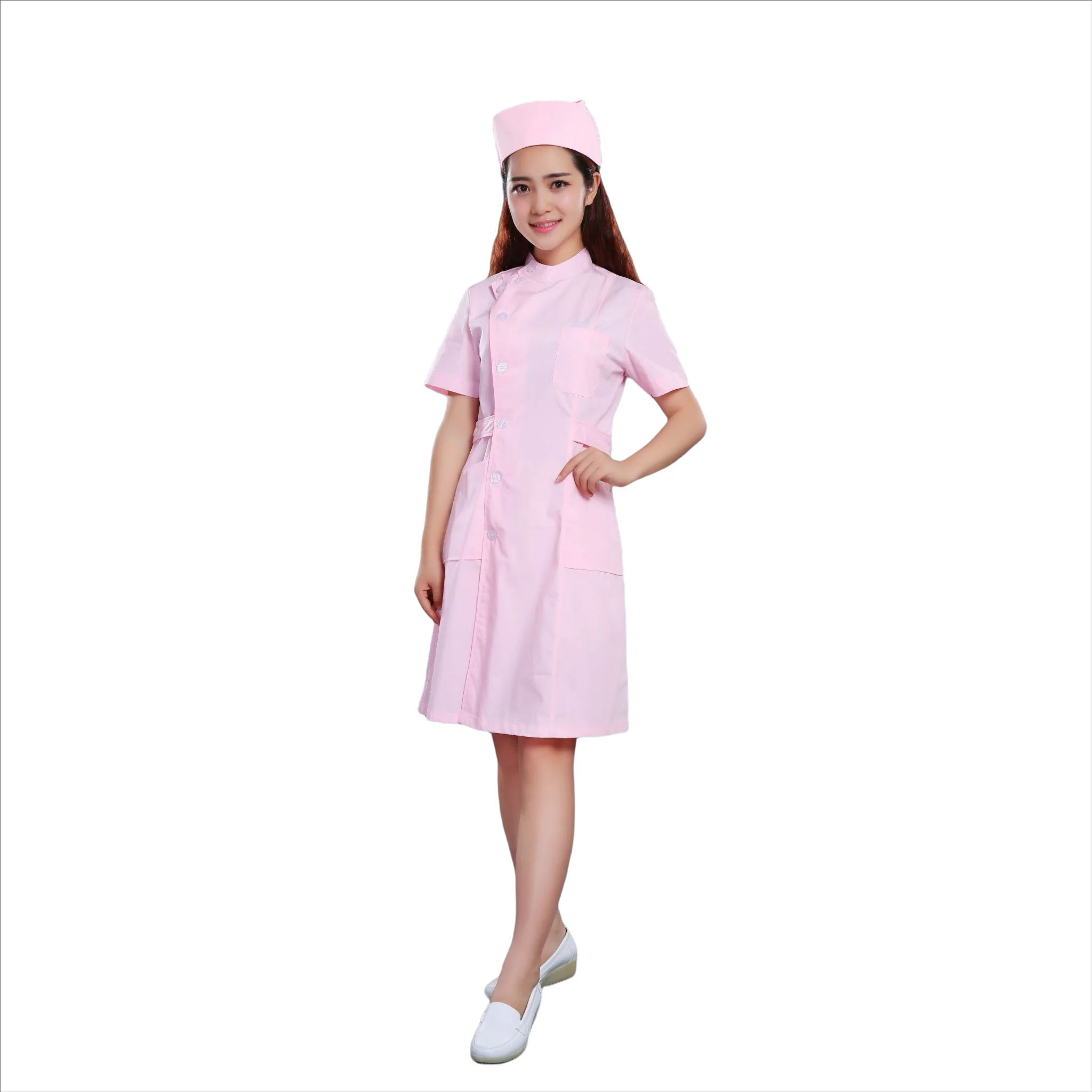 HOSPRIQS Nurse Uniform with Normal length half sleeves top with 2 pockets  Regular fit pant two side pockets- Ideals for Hospital Staff/clinics/Nanny  Uniforms (Small, PEACOCK BLUE) : Amazon.in: Clothing & Accessories