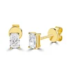 10k yellow gold radiant cut