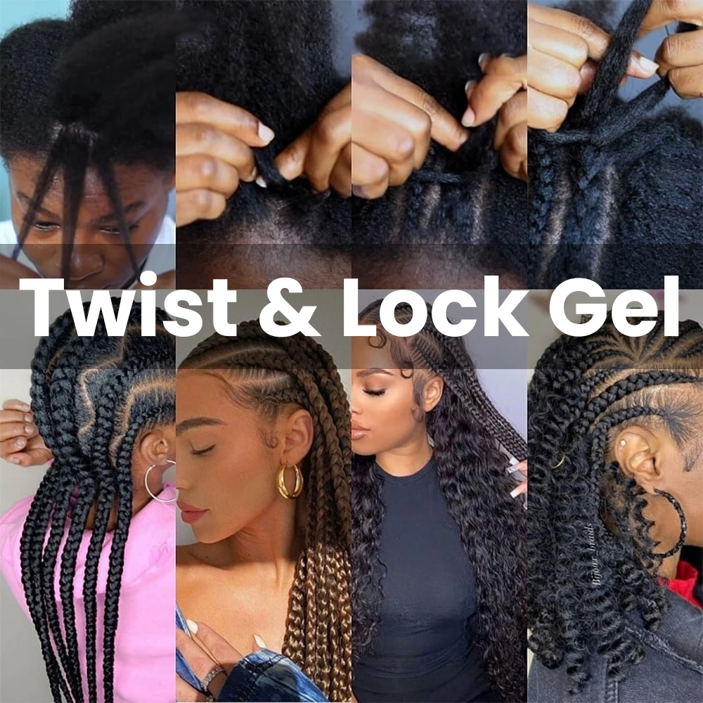 Private Label Strawberry African Black Castor Miracle Braid Loc