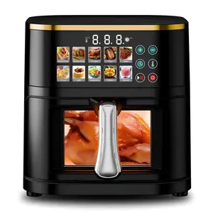 Smart 10L Oil-Free Air Fryer Fryer Digital Touch Screen Control Healthy Digital Large Capacity Hot Air Oven for Household Use