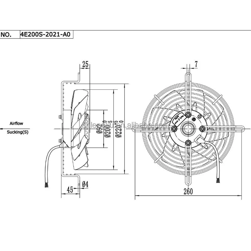 Condensing Unit, YWF, Axial - detail 6