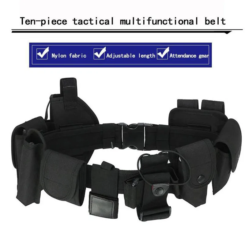 Wholesale Detachable Sport Enthusiasts Outdoor Hunting Multifunctional Belts Adjustable Duty Personnel Tactical Belt