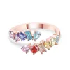10k gold lab gemstone ring