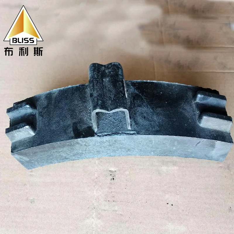 Custom High Speed Brake Pads Blocks L7 Freight Wagons Ho Train Parts Brake Slipper