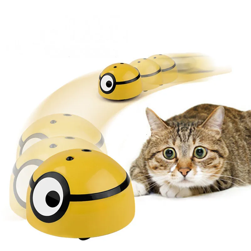 Intelligent Escaping Toy Pet Automatic Walking Interactive Toy Infrared Sensor Pet Supplies Cat Scratching Runaway Minion Ball