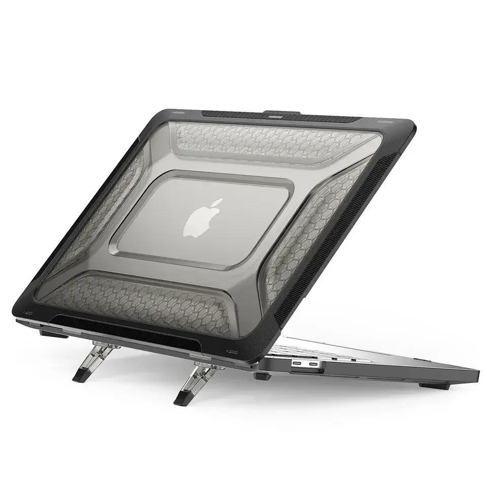 Pieds De Remplacement Pour MacBook Pro Et Air - Kit En Plastique Noir, Compatible Plusieurs Modèles, Neuf