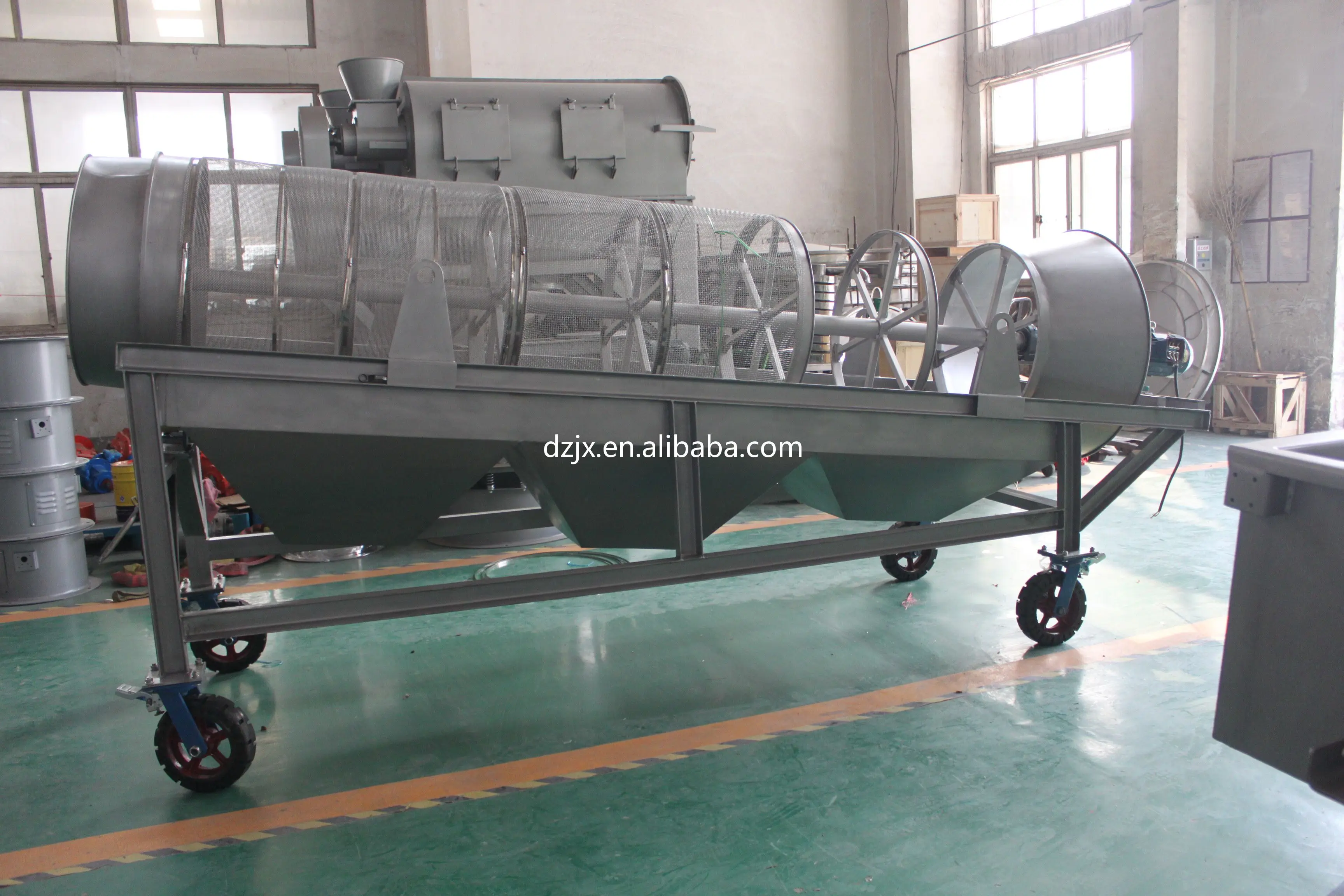 Dzjx Industrial Compost Rotating Sieve Machinery Bsf