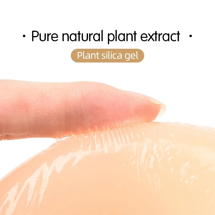 Adhesive Bra Reusable Transparent Strapless Push up Bra Ladies Nipple Cover Silicone Breast Paste Bra