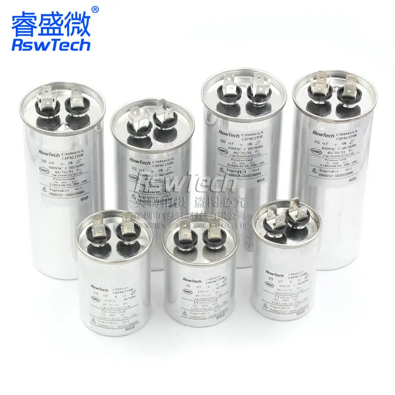 CBB65 air Conditioner Compressor Start Capacitance 3000 Farad Super Capacitor 500 Farad Impedance