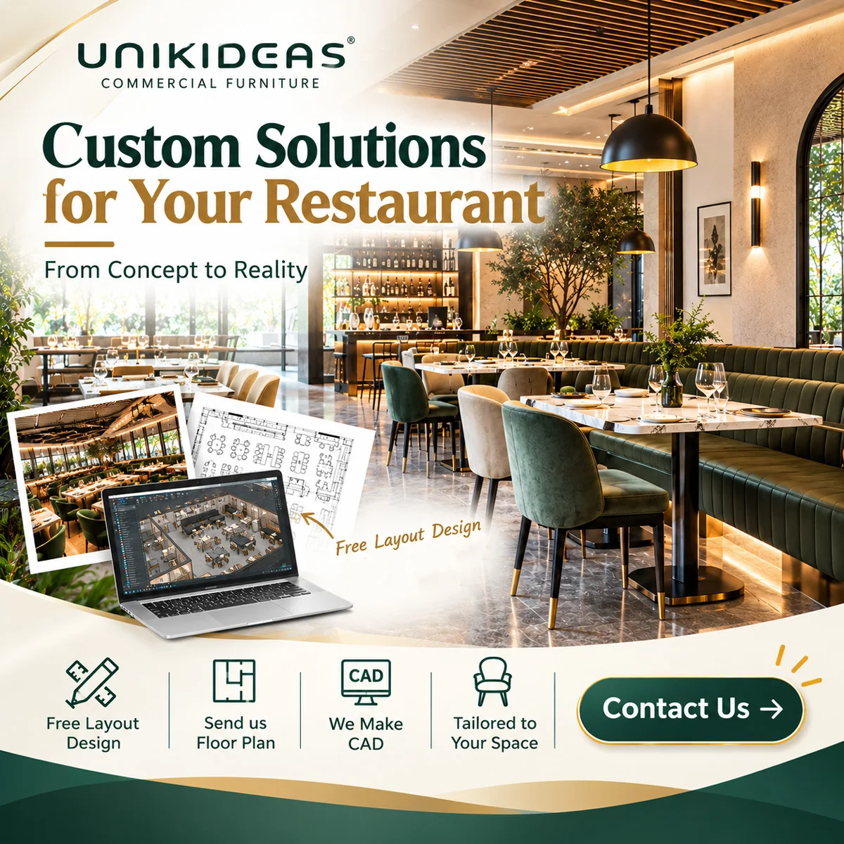 New Product Restaurant Furniture Cafe Tables and Chairs Furniture Set Marble Stainless Steel  Black and Gold Restaurant Table
