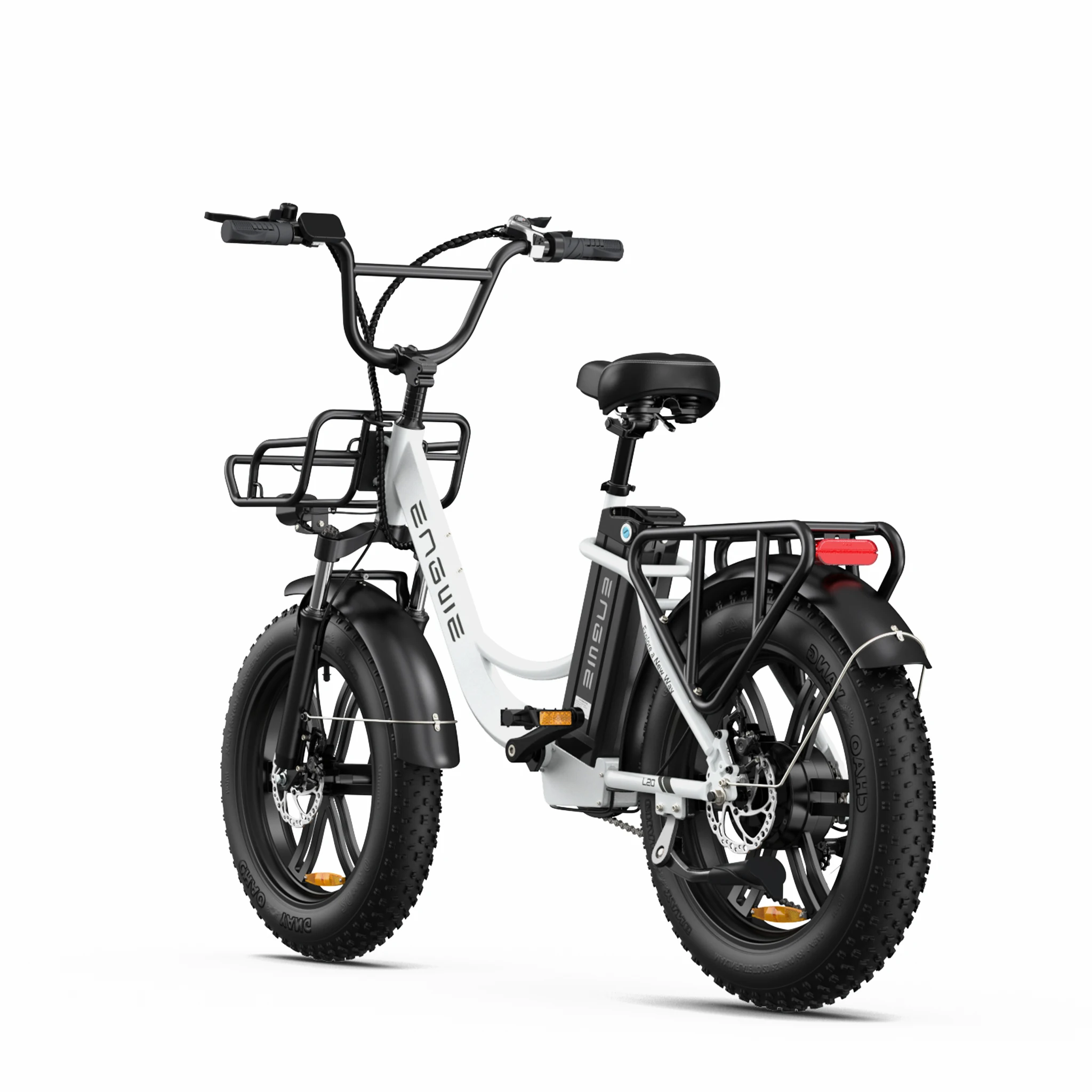 Instant Gratification New Model ENGWE L20 EU Stock 250W Electric Road Bicycle with 20 Inch Fat Tire - Electric Bike - Image 3