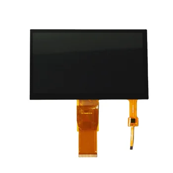 7inch 1024x600 800x480 IPS or 12 O'clock LCD display 7 inch tft lcd touch panel with RGB or lvds interface